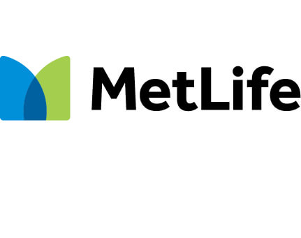 Logo for MetLife.