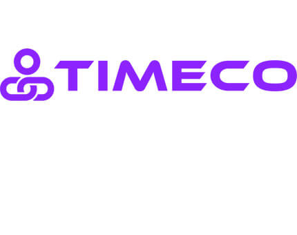 Logo for Timeco.